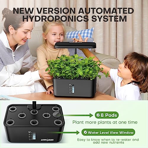LED Indoor Hydroponic Growing System for Herbs & Vegetables