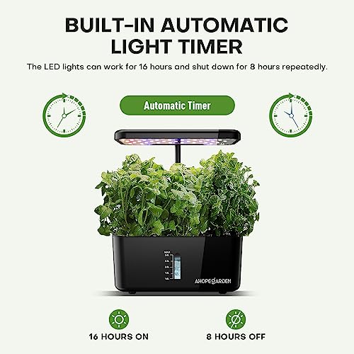 LED Indoor Hydroponic Growing System for Herbs & Vegetables