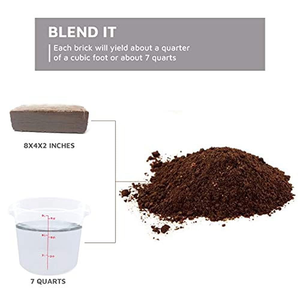 Eco-friendly Coco Coir Bricks for Hydroponics