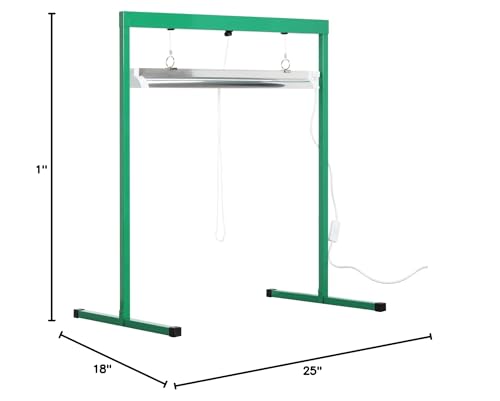 2ft T5 Fluorescent Grow Light with Stand