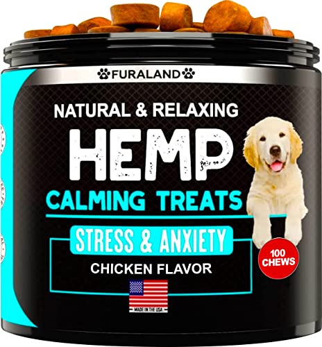 USA Made Hemp Calming Chews for Anxious Dogs
