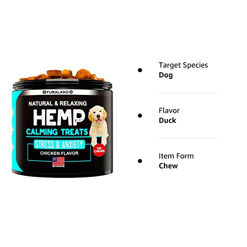 USA Made Hemp Calming Chews for Anxious Dogs