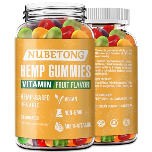 Premium Organic Hemp Gummies - High Potency CBD for Adults