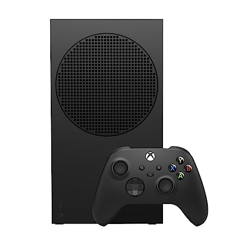Xbox Series S Carbon Black Gaming Console - High Performance