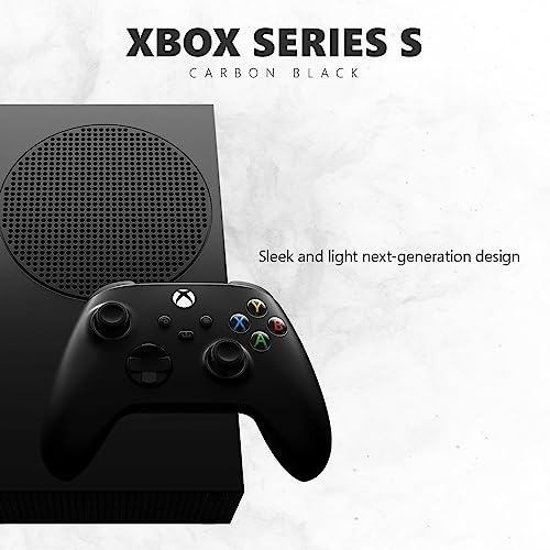 Xbox Series S Carbon Black Gaming Console - High Performance