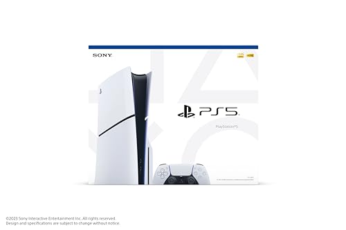 Sony PlayStation 5 Slim Disc Console for Gaming