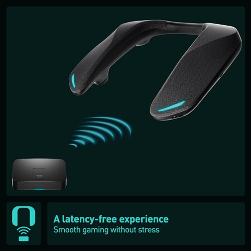 Panasonic SoundSlayer Wireless Neck Speaker - SC-GNW10 (Black)