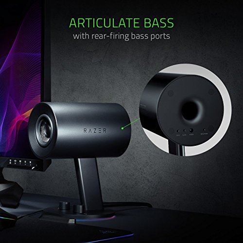 Razer Nommo Chroma Gaming Speakers with Bass Control