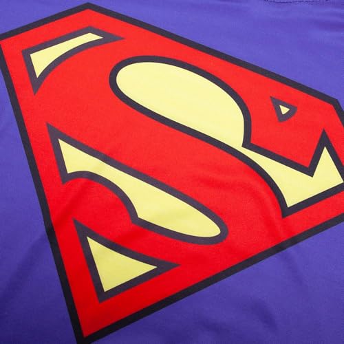 Superhero Compression Shirt, Men's XX-Large, Blue