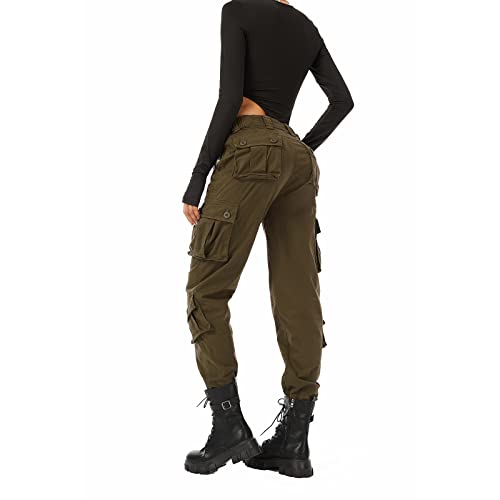 Brown Cargo Combat Pants 