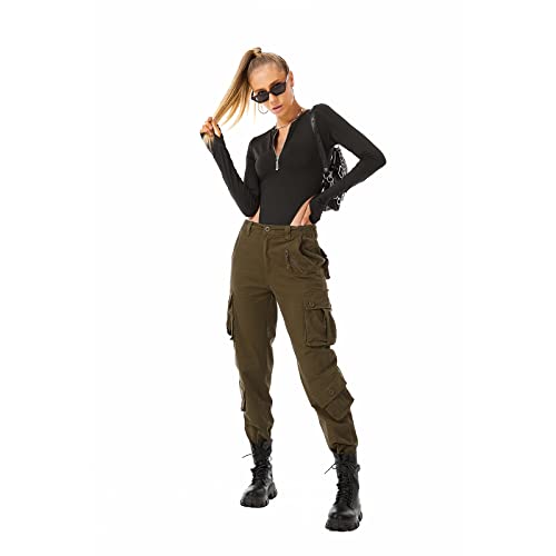 Brown Cargo Combat Pants 