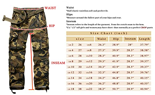 Brown Cargo Combat Pants 