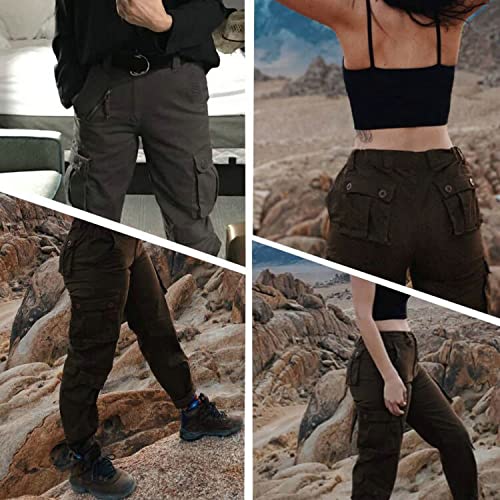 Brown Cargo Combat Pants 
