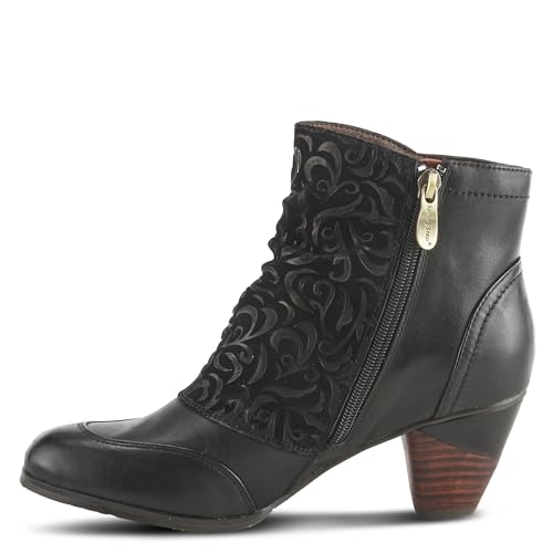 Black Ankle Bootie for Women