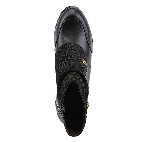 Black Ankle Bootie for Women