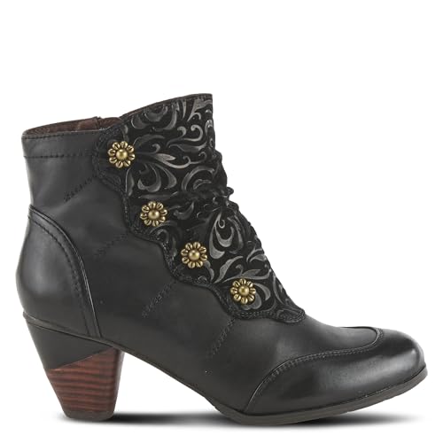 Black Ankle Bootie for Women