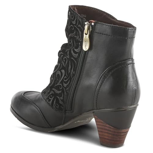Black Ankle Bootie for Women
