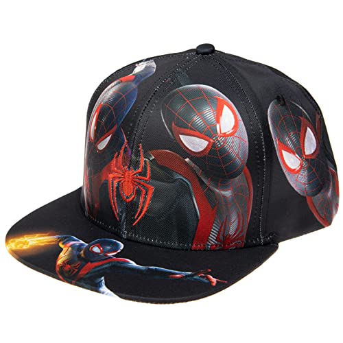 Spiderman Character Costume Embroidered Snapback Baseball Cap