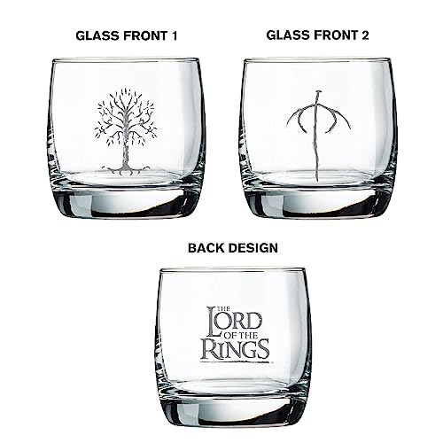 Katalyst Lord of The Rings Whiskey Glasses 2-Pack