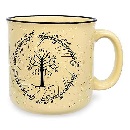 Lord of the Rings Gondor Elven Script Ceramic Mug