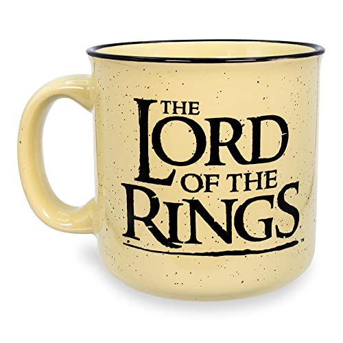 Lord of the Rings Gondor Elven Script Ceramic Mug