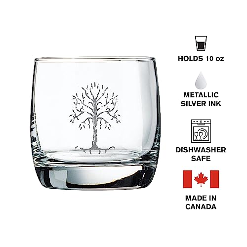 Katalyst Lord of The Rings Whiskey Glasses 2-Pack