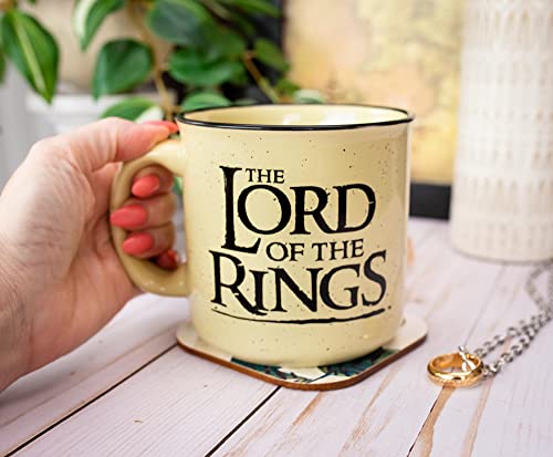 Lord of the Rings Gondor Elven Script Ceramic Mug