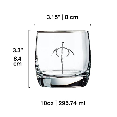 Katalyst Lord of The Rings Whiskey Glasses 2-Pack