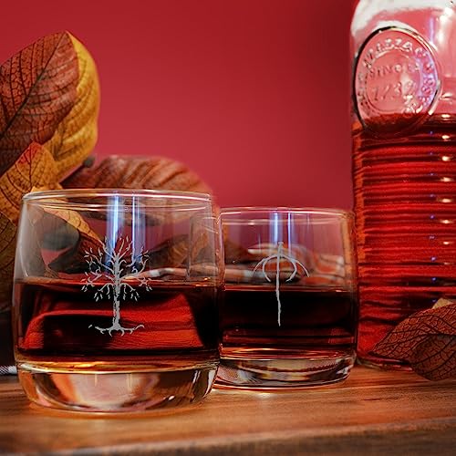 Katalyst Lord of The Rings Whiskey Glasses 2-Pack