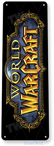 World of Warcraft Arcade Metal Sign Decor A952