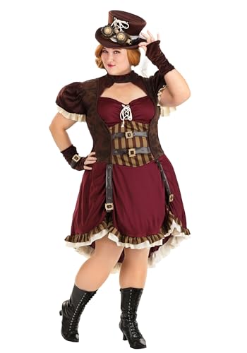 Steampunk Lady Costume - Plus Size