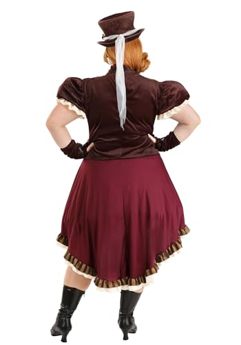 Steampunk Lady Costume - Plus Size