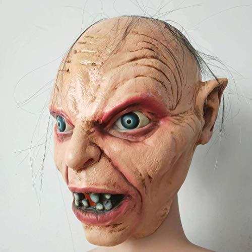 Gollum Lord Rings Halloween Mask Party Props Masquerade