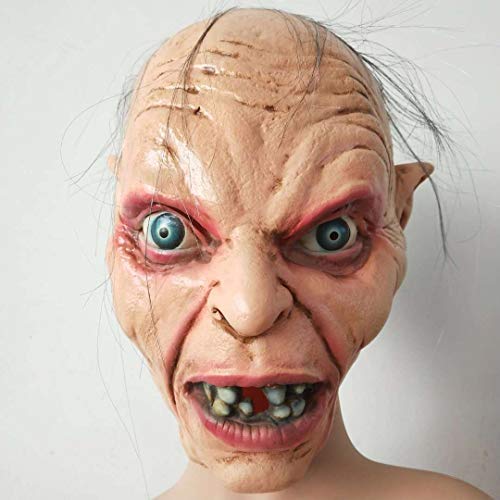 Gollum Lord Rings Halloween Mask Party Props Masquerade