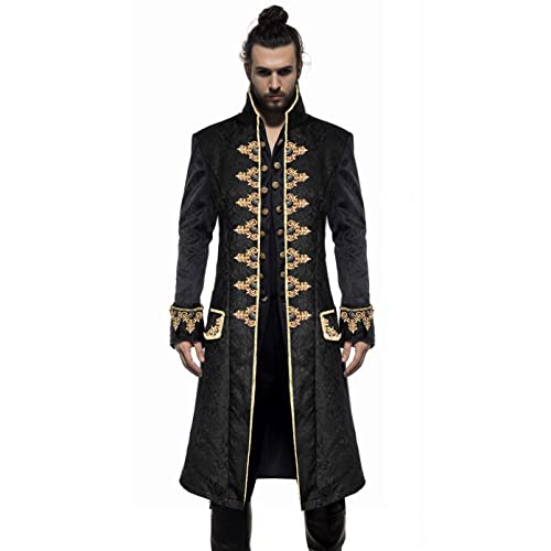 Steampunk Vintage Tailcoat Jacket for Men