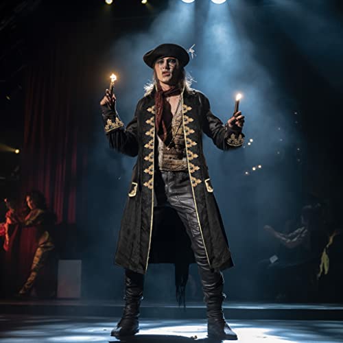 Steampunk Vintage Tailcoat Jacket for Men