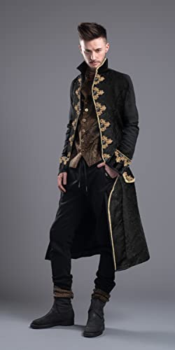 Steampunk Vintage Tailcoat Jacket for Men