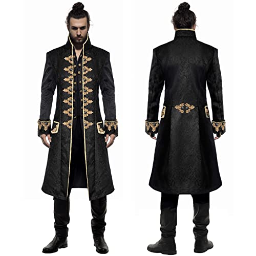Steampunk Vintage Tailcoat Jacket for Men