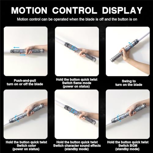 Premium RGB Light Saber with 32" Blade