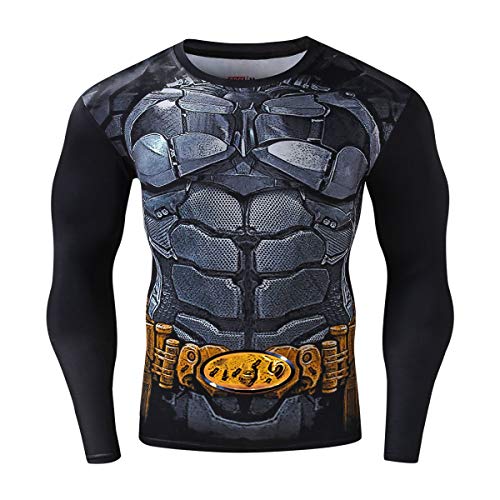 Men's 3D Batman Compression Shirt