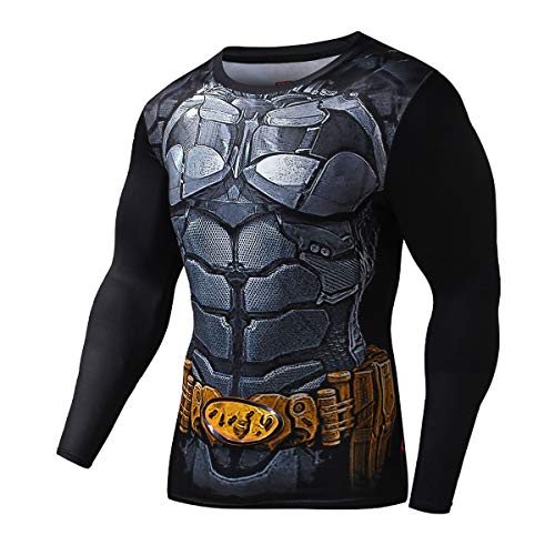 Men's 3D Batman Compression Shirt