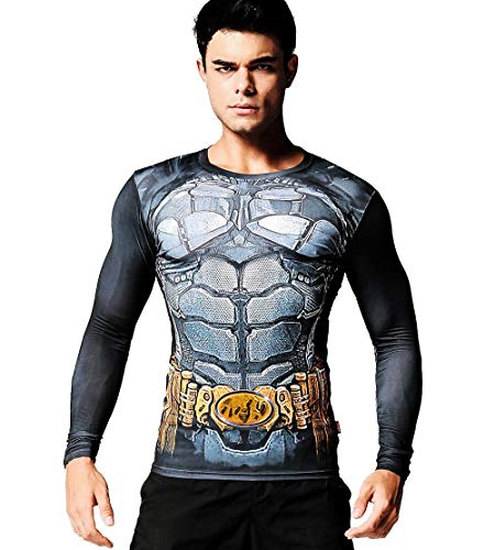 Men's 3D Batman Compression Shirt