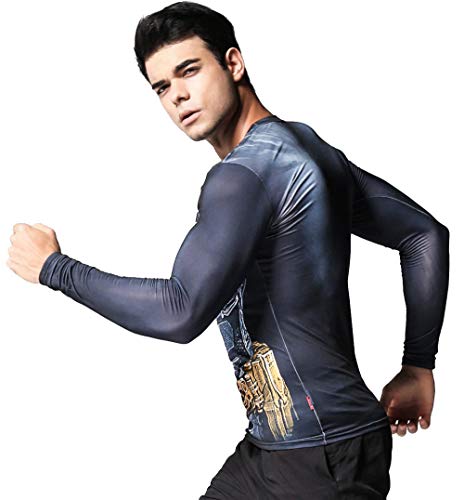 Men's 3D Batman Compression Shirt