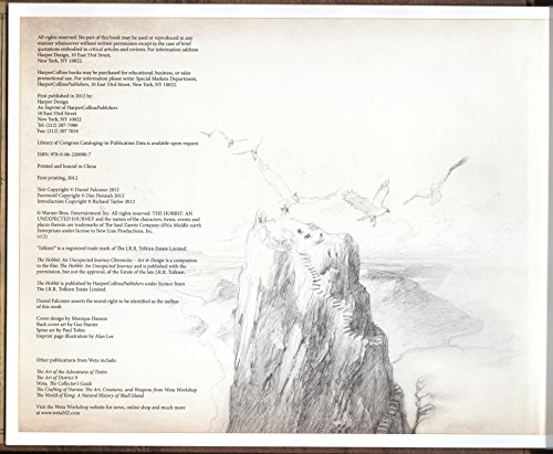 The Hobbit Chronicles: Art & Design Book