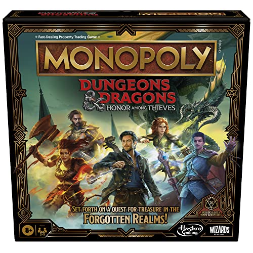 D&D Monopoly: Honor Among Thieves Board Game