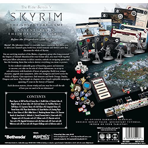 Elder Scrolls V: Skyrim Adventure Board Game - Modiphius