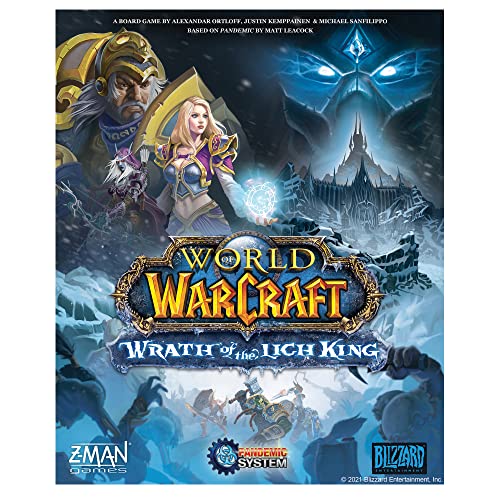 Wrath of The Lich King Strategy Board Game