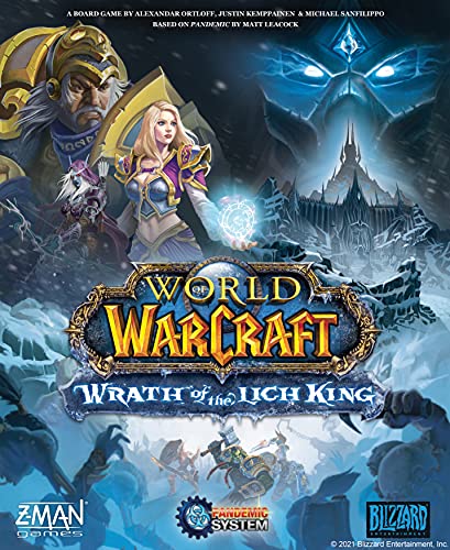 Wrath of The Lich King Strategy Board Game