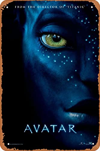 Ysirseu Avatar Retro Metal Tin Sign 8x12