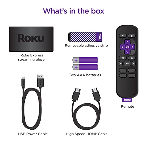 Roku Express | HD Streaming Device with Standard Remote